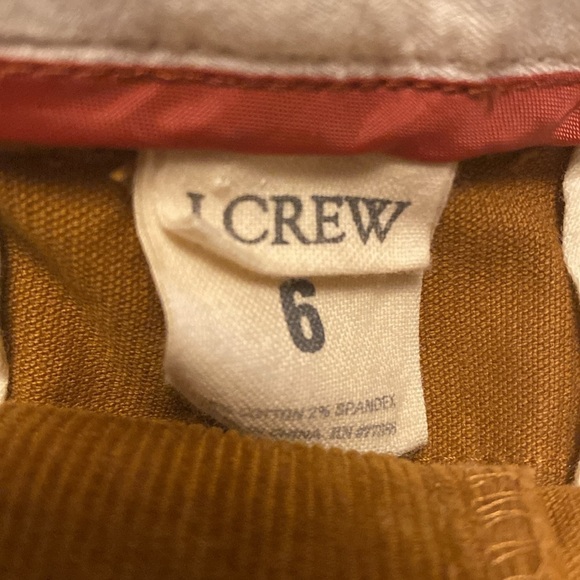 J Crew size 6 corduroy brown mini skirt - Picture 2 of 8